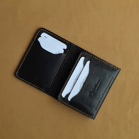 VB1-VERTICAL WALLET (BLACK)