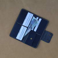 L1 LONG WALLET (BLUE GRAY)